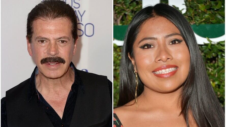 Sergio Goyri y Yalitza Aparicio. Foto: Getty Images