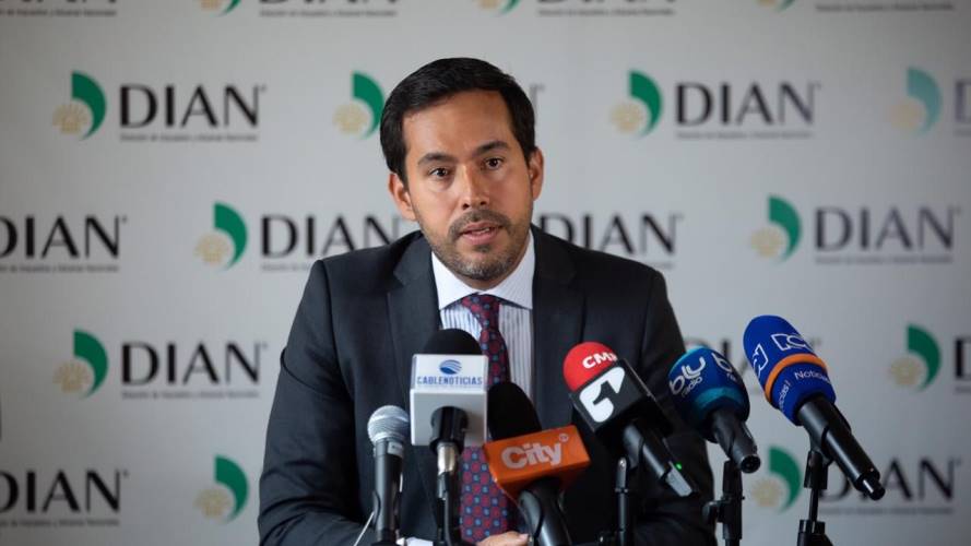 Lisandro Junco, director de la Dian. Créditos: Colprensa