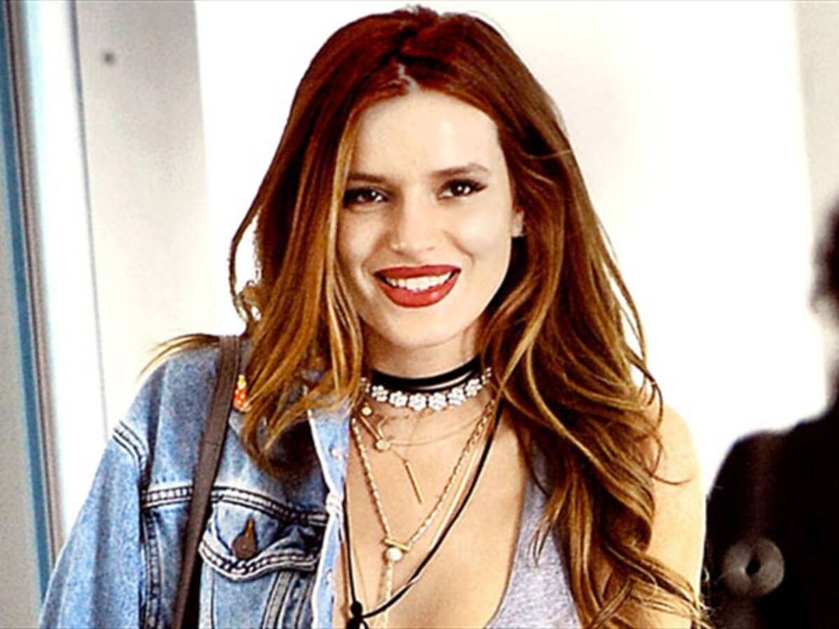 El curioso producto que utiliza Bella Thorne para lavarse el pelo