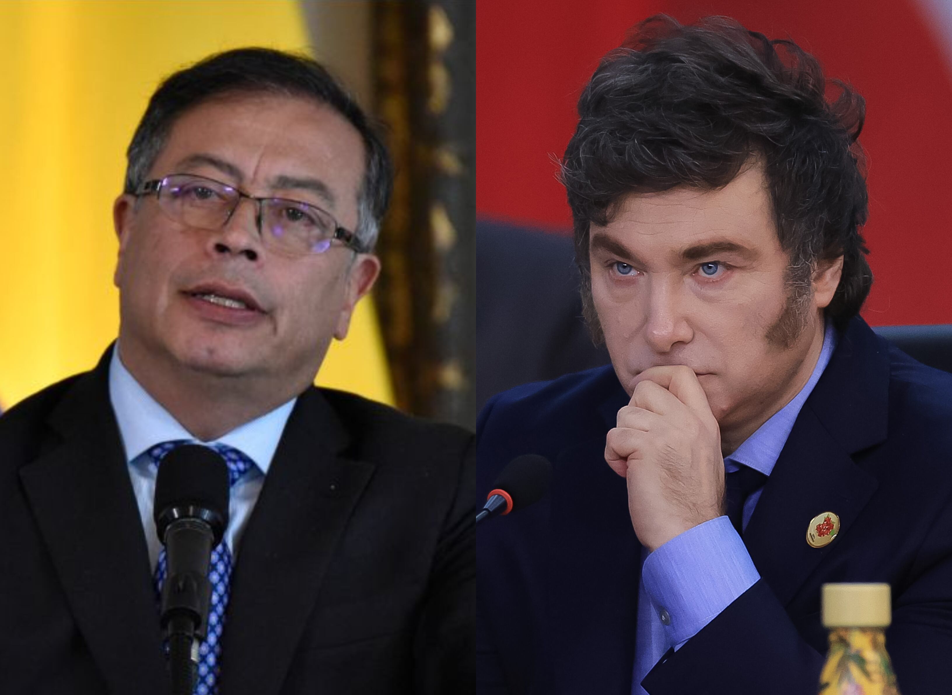 Gustavo Petro y Javier Milei | Fotos: GettyImages