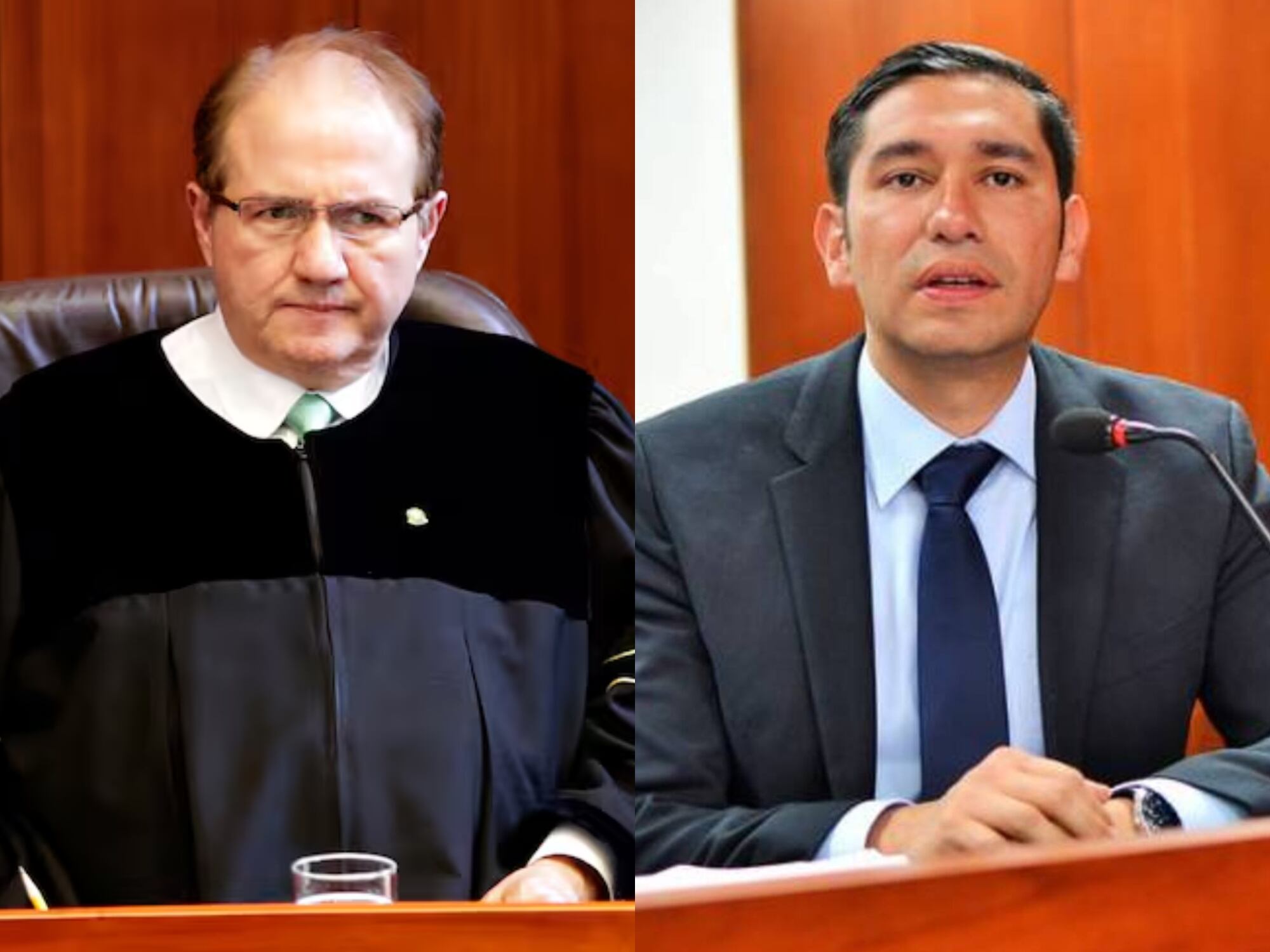 Leonidas Bustos y Luis Gustavo Moreno