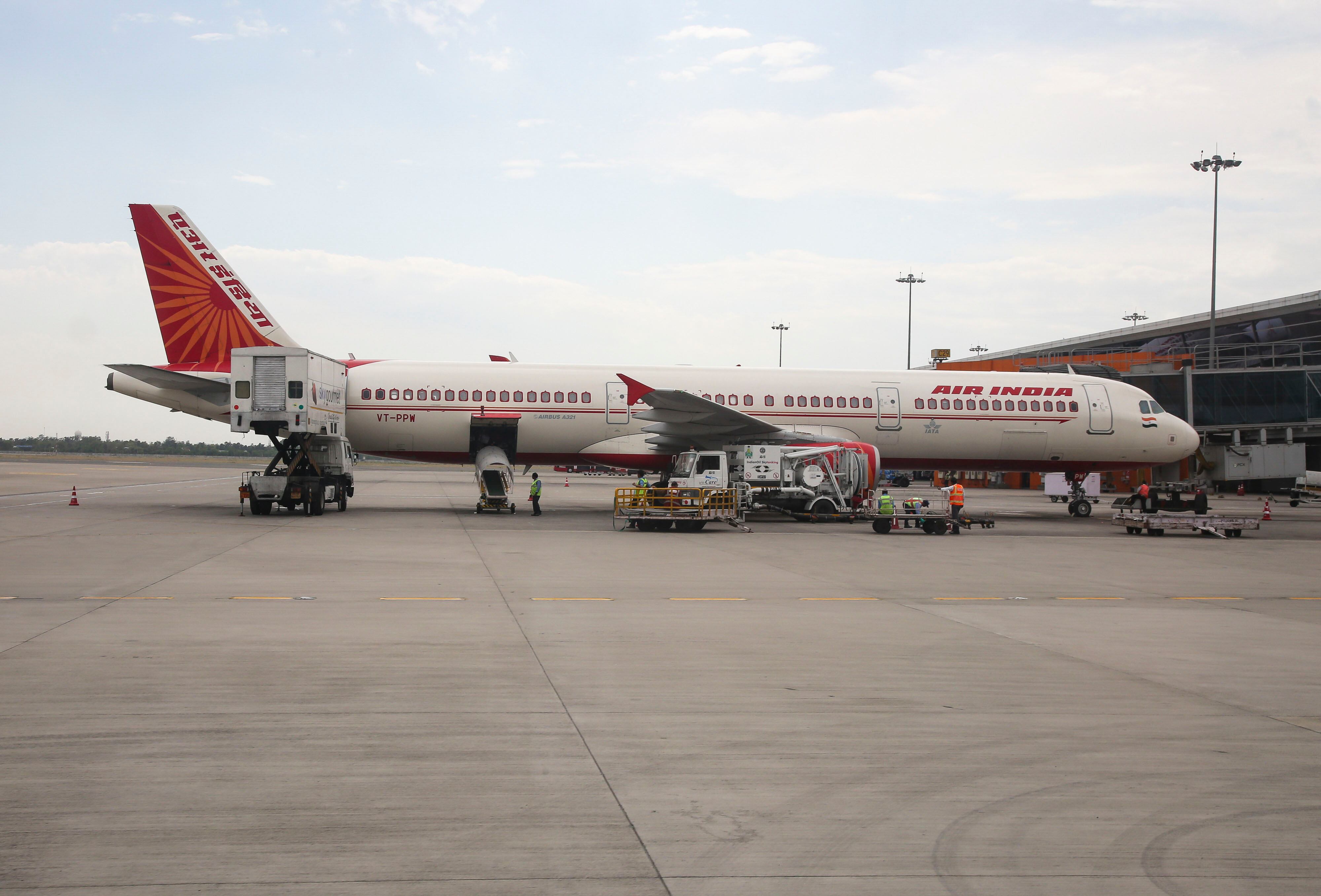 Referencia de Air India. Foto: Nicolas Economou/NurPhoto via Getty Images.