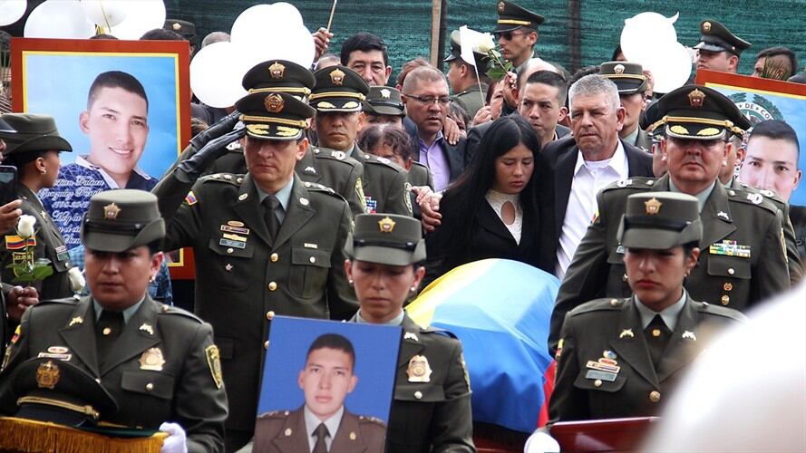 23 personas fallecieron tras el atentado contra la Escuela de Policía General Santander el pasado 17 de enero de 2019. Foto: Colprensa