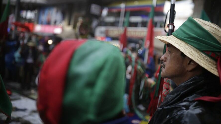 Las medidas ante llegada de la minga a Bogotá. Foto: Colprensa