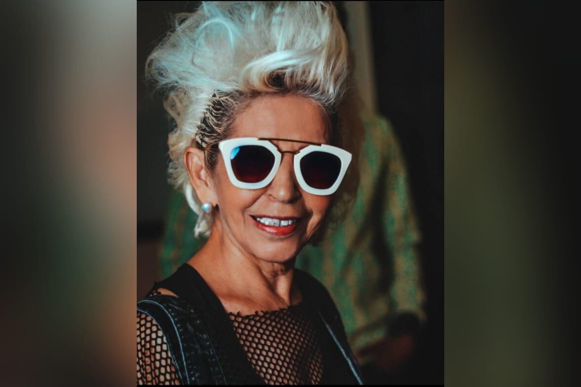 Gloria Lida Morales, modelo de 71 años. Foto: Cortesía Gloria Lida