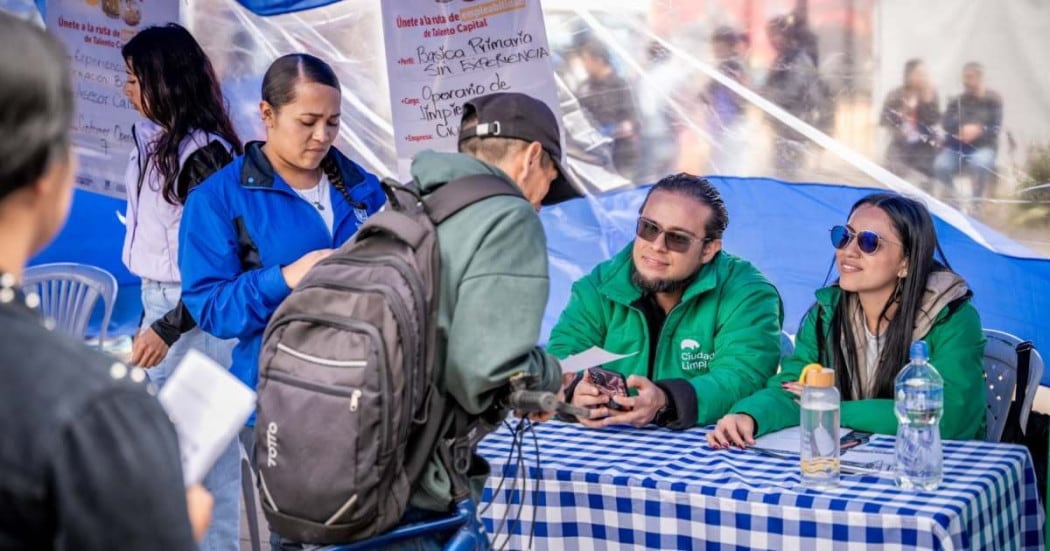 Ofertas de empleo en Bogotá. Foto: Alcaldía de Bogotá.