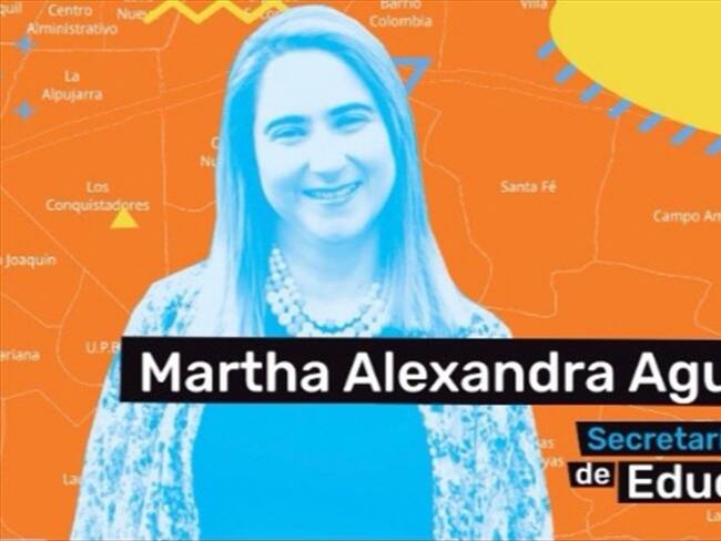 Martha Agudelo, secretaria de Educación de Medellín. Foto: