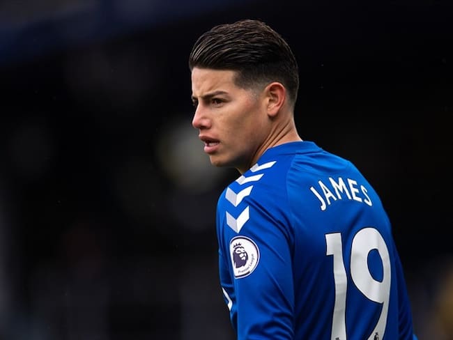 La calidad de James Rodríguez no es suficiente, dice Ancelotti. Foto: Emma Simpson - Everton FC/Everton FC via Getty Images