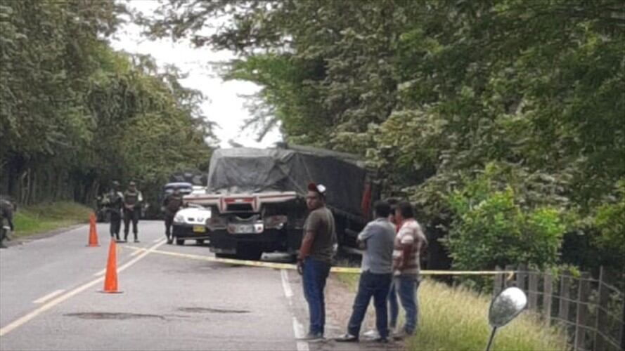 Los hechos ocurrieron en inmediaciones de la vereda El Puro, en el corregimiento de El Estrecho. Foto: Cortesía Informativo del Sur
