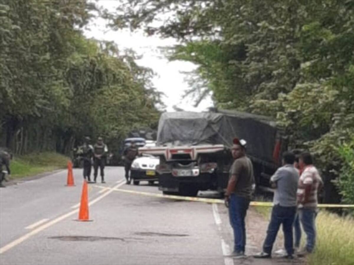 Accidente dejó dos muertos en la vía Panamericana en Cauca
