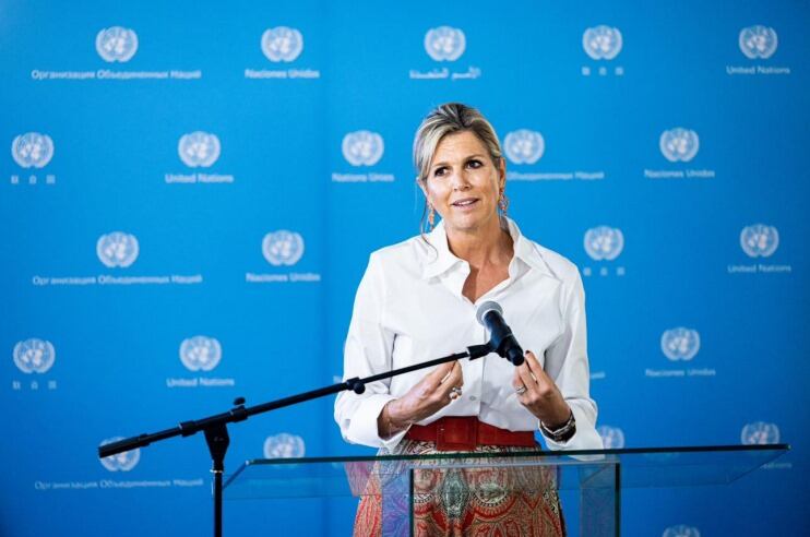 Reina Máxima de Países Bajos. Foto:Programa de las Naciones Unidas para el Desarrollo (PNUD)