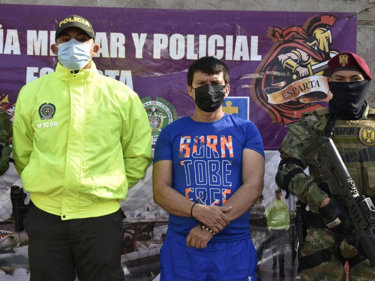 Capturado "Aurelio", cabecilla de finanzas del Grupo Armado GAOr-e33