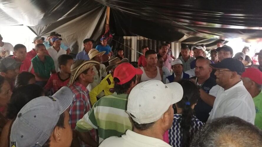 Cuatro veredas del corregimiento Tierradentro estarían en riesgo. Foto: Cortesía