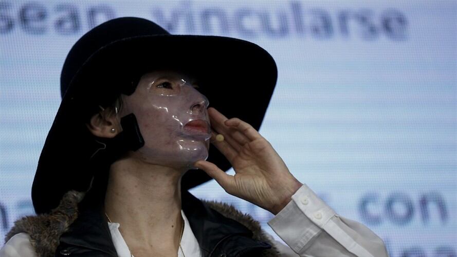 Natalia Ponce invita a quitarse la máscara en otros espacios del a vida.. Foto: Colprensa