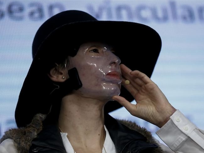 Natalia Ponce invita a quitarse la máscara en otros espacios del a vida.. Foto: Colprensa