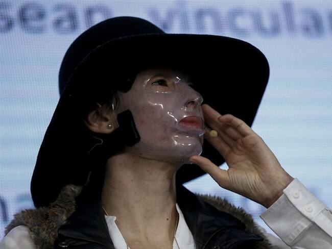 Natalia Ponce invita a quitarse la máscara en otros espacios del a vida.. Foto: Colprensa