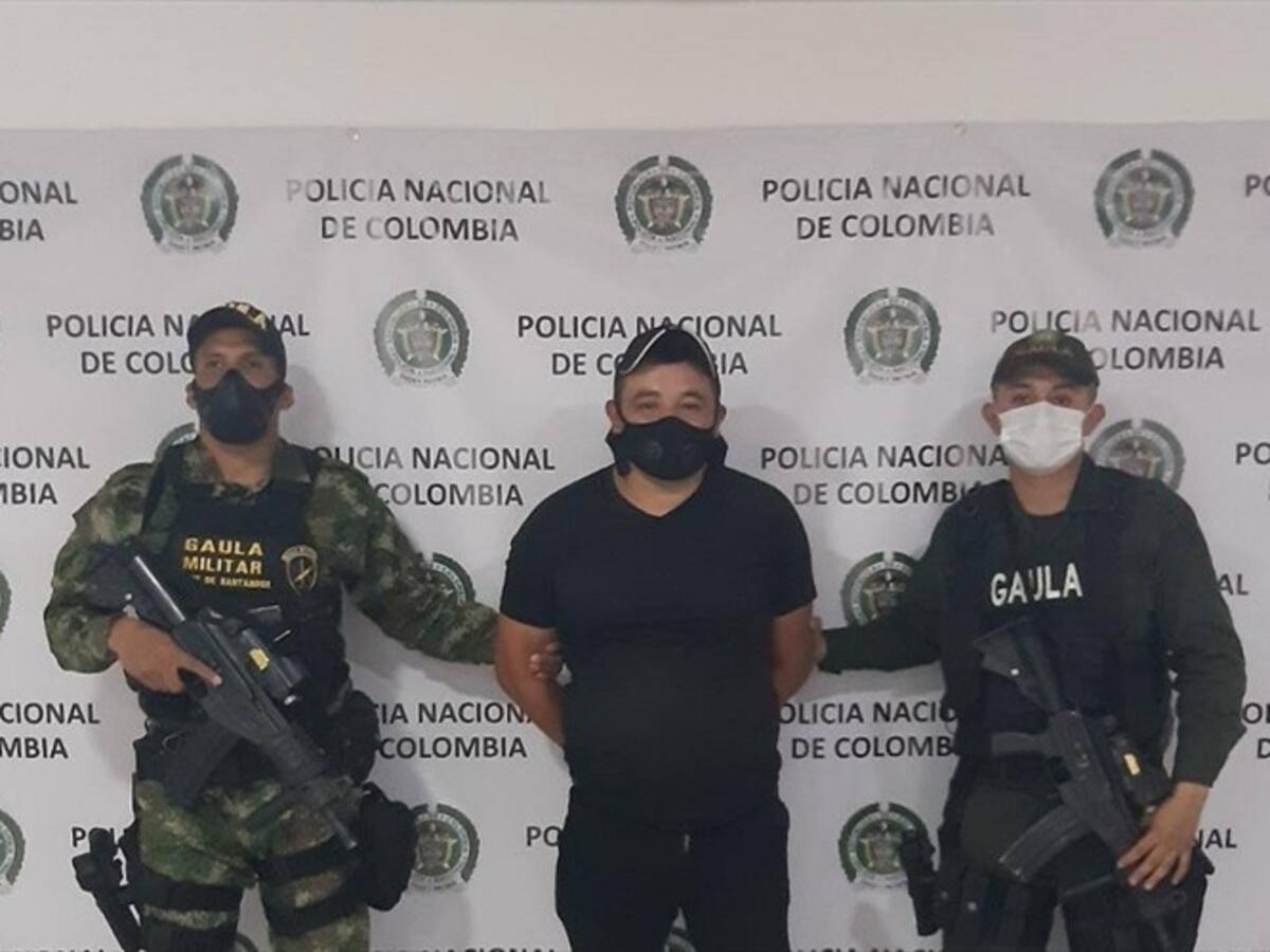 Capturado alias 'Alexis' integrante de la red de apoyo del ELN en Norte de Santander