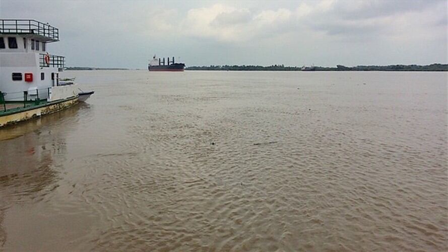 Con éxito culmina dragado en canal de acceso al Puerto de Barranquilla. Foto: Colprensa
