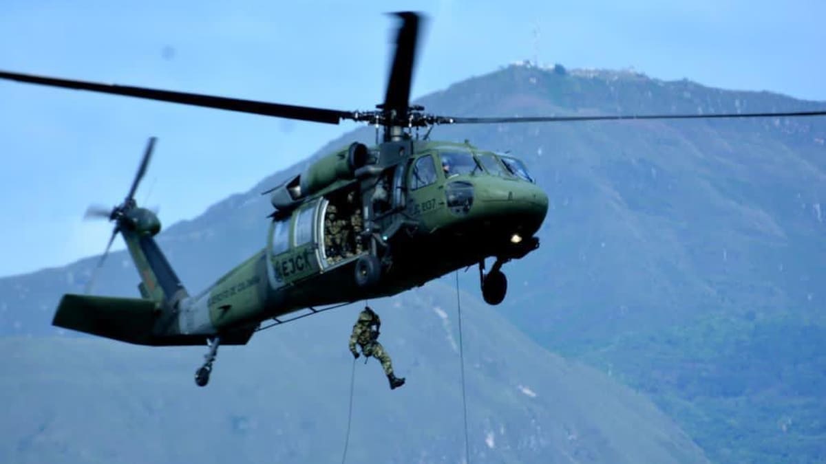 Investigan muerte de 4 militares en medio de una operación: habrían caído de una cuerda