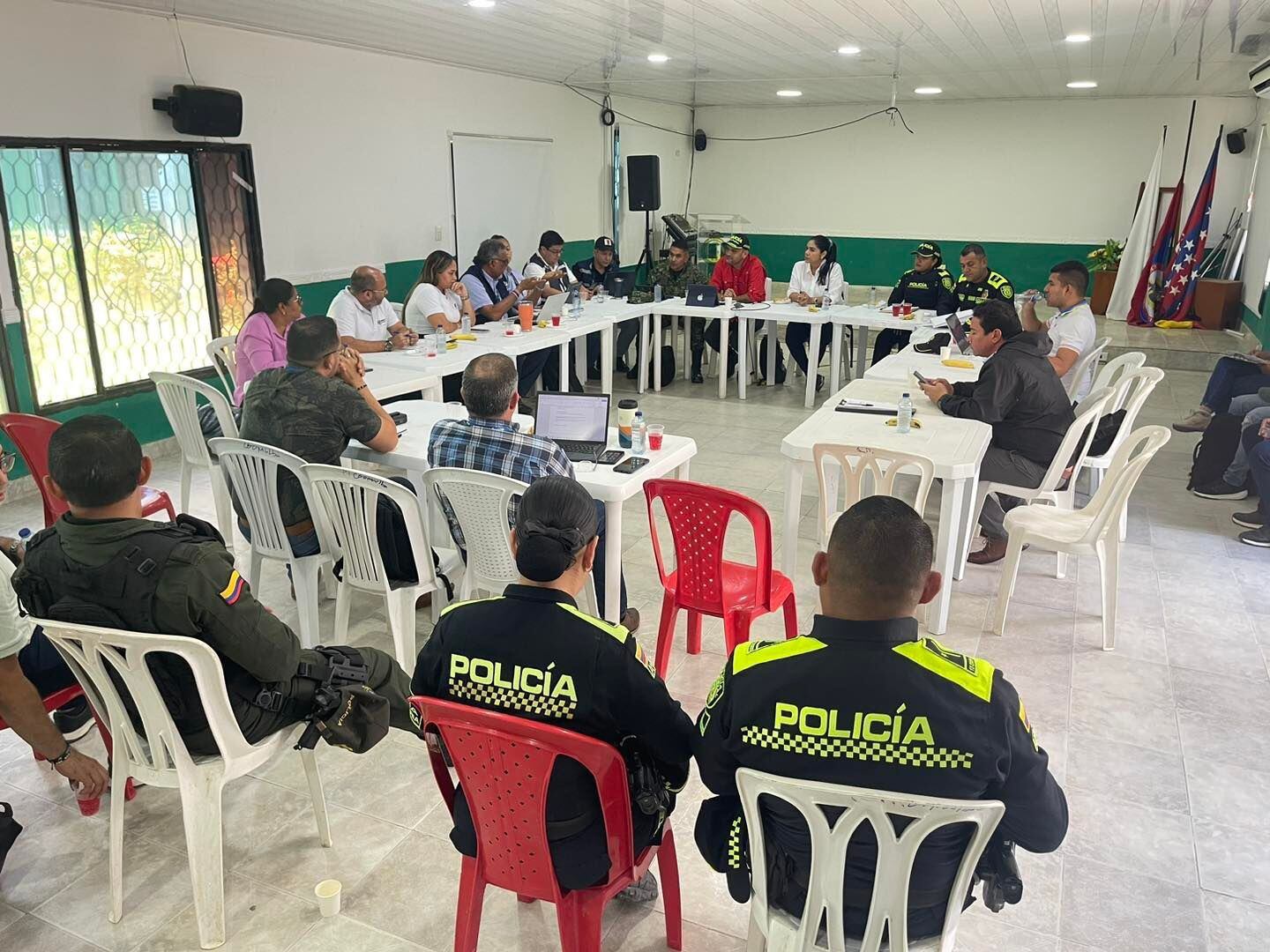 Consejo Ampliado de Seguridad/ Alcaldía de la Zona Bananera