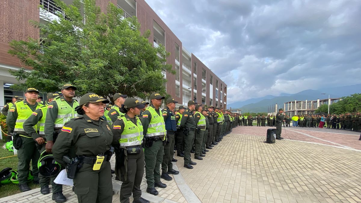 Más de mil policías garantizarán la seguridad durante las Fiestas del Mar en Santa Marta