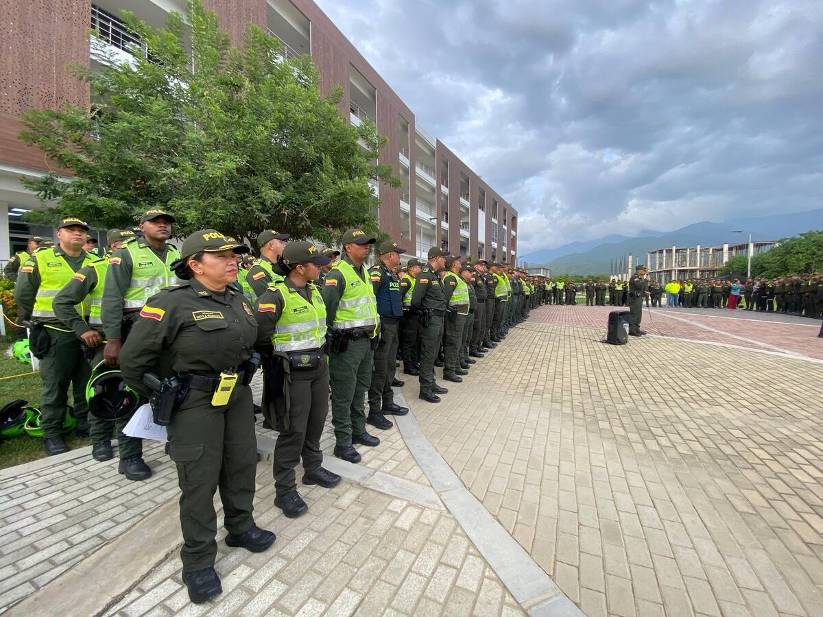 Más de mil policías garantizarán la seguridad durante las Fiestas del Mar en Santa Marta