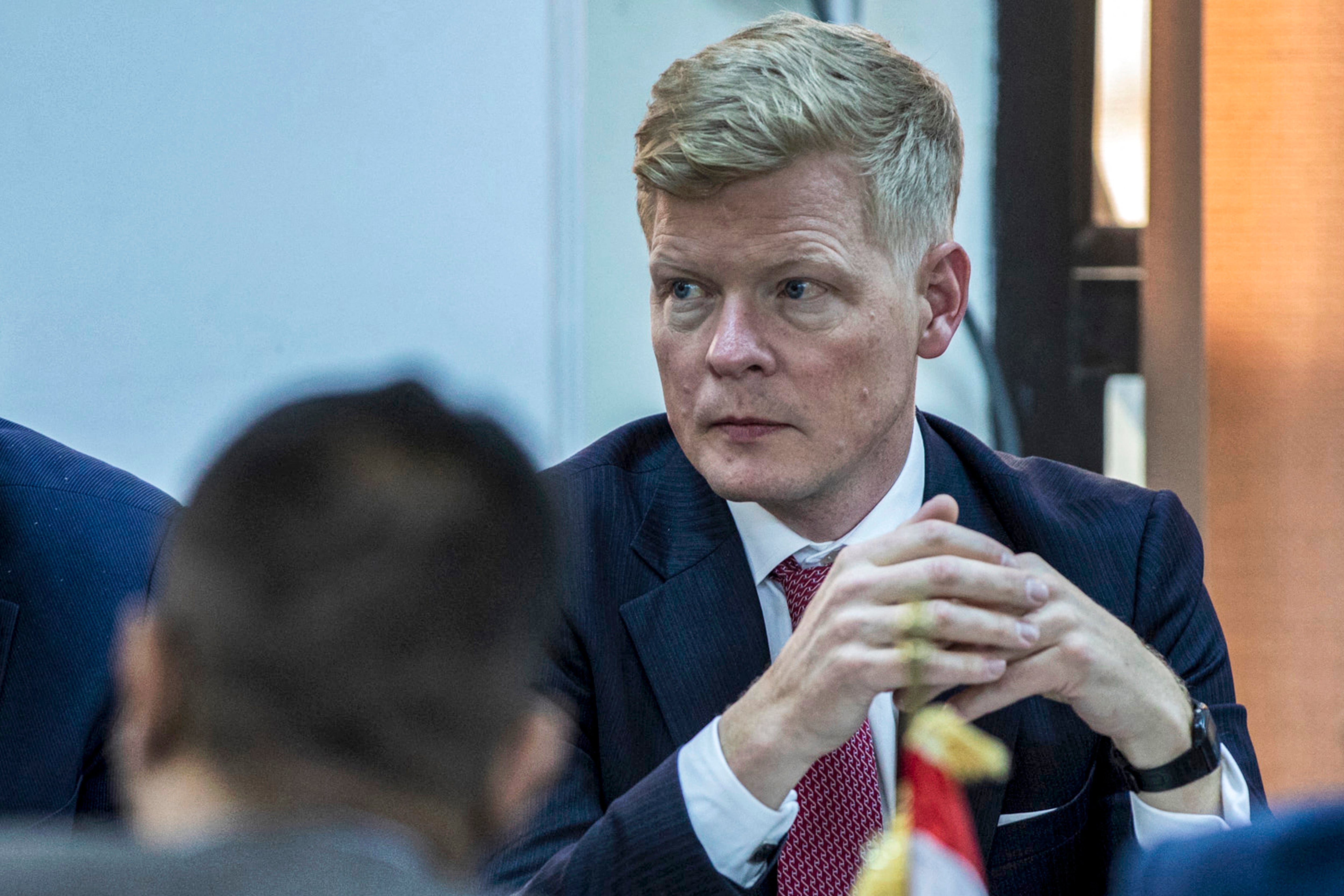 Enviado de la ONU para Yemen, Hans Grundberg. Foto: AHMAD AL-BASHA/AFP via Getty Images.