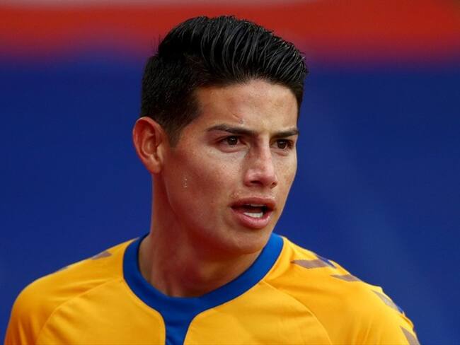 James Rodríguez, jugador del Everton y de la Selección Colombia. Foto: Clive Rose/Getty Images