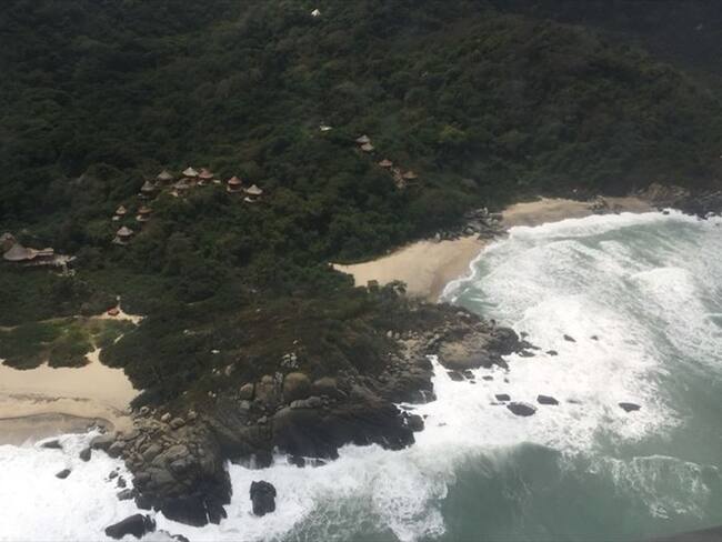 Anuncian comité para coordinar acciones en el Parque Tayrona. Foto: Colprensa