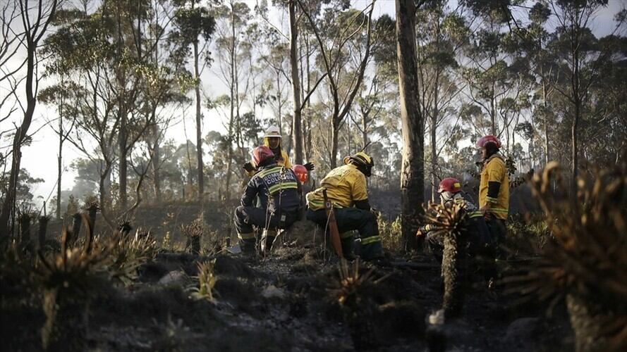 Se está a la espera de informes de las afectaciones, sobre todo de Aquitania y Belén donde las llamas fueron bastante altas y se debió pedir apoyo de otros cuerpos de bomberos. Foto: Getty Images