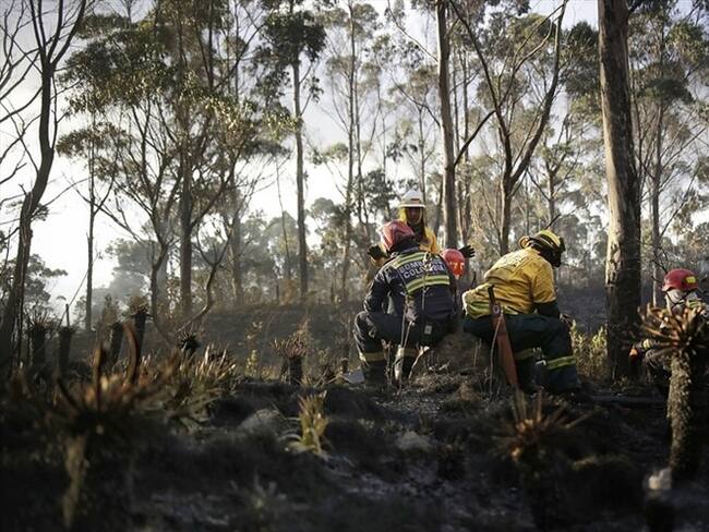 Se está a la espera de informes de las afectaciones, sobre todo de Aquitania y Belén donde las llamas fueron bastante altas y se debió pedir apoyo de otros cuerpos de bomberos. Foto: Getty Images