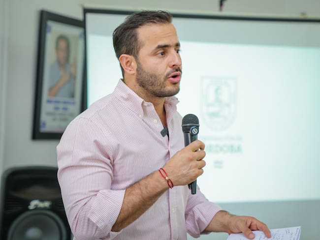 Erasmo Zuleta Bechara, gobernador de Córdoba. Foto: prensa Gobernación de Córdoba.