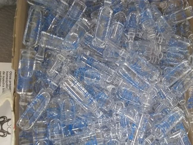 Decomisan 18 toneladas de medicamentos y suplementos falsos en Cali. Foto: Policía Nacional