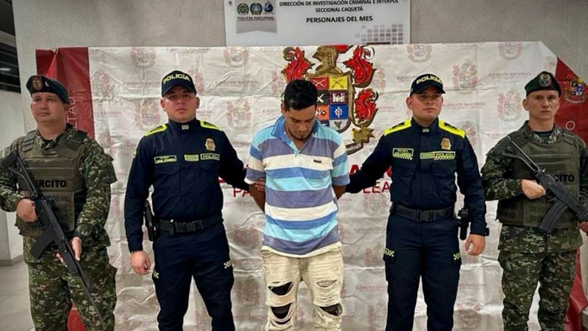 Ejército Nacional capturó al presunto homicida de líder campesino en Caquetá