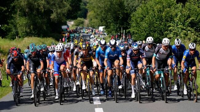 El Tour afronta ahora dos etapas de transición con previsibles llegadas masivas antes de la contrarreloj de 22 kilómetros de la quinta jornada. Foto: Getty Images / THOMAS SAMSON