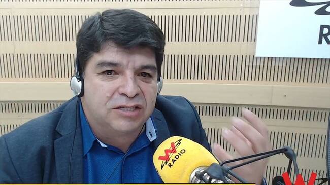 Presidente de Fecode. Foto: La WCon Vicky Dávila