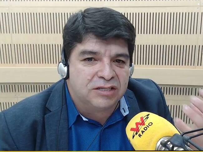 Presidente de Fecode. Foto: La WCon Vicky Dávila