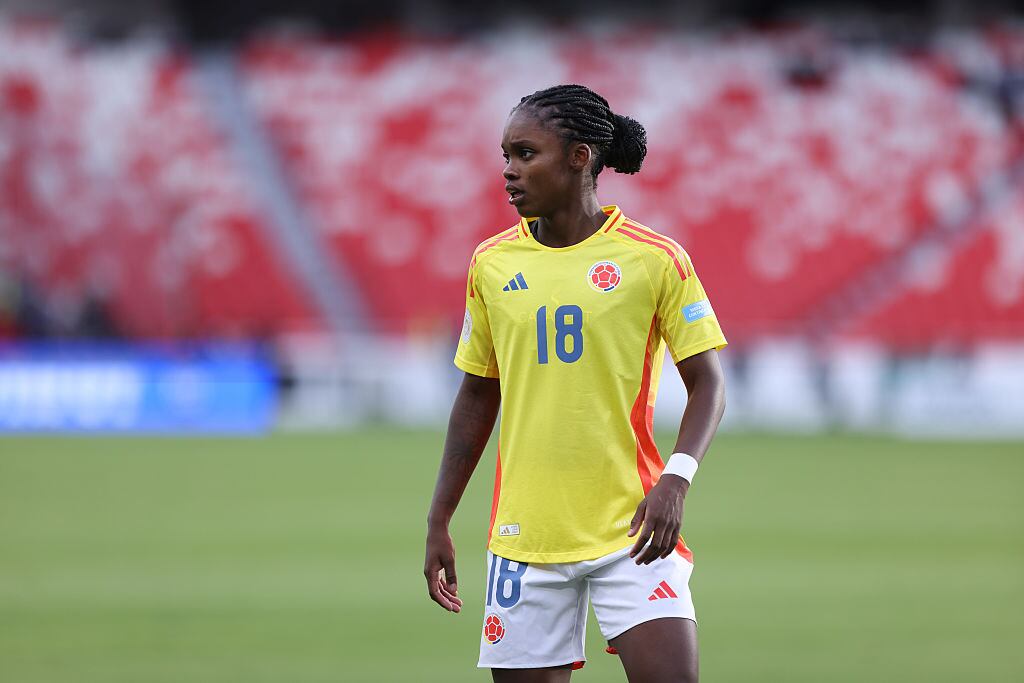 Linda Caicedo. (Photo by Franklin Jacome/Getty Images)
