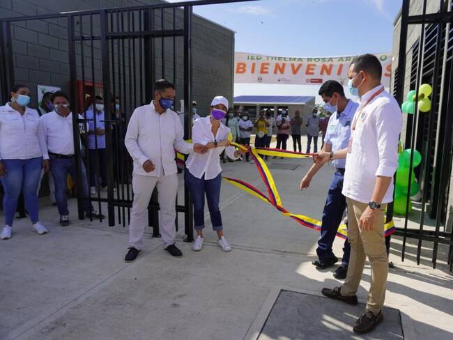 Estudiantes de Zona Bananera, Magdalena, recibieron megacolegio del Fondo de Adaptación