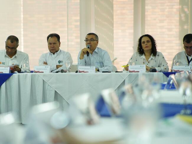 Ministro de transporte en Cúcuta. Foto: @MinTransporteCo