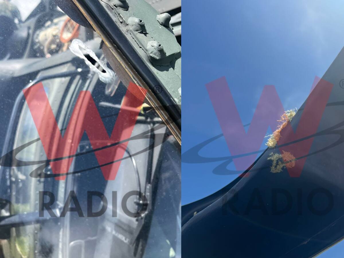 Al menos 16 impactos recibió helicóptero del Ejército tras combates con disidencias Farc