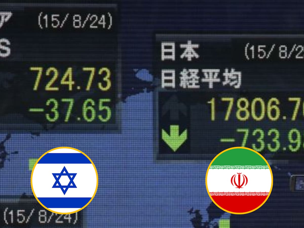 Las bolsas de Asia sufrieron pérdidas en plena escalada de tensiones entre Israel e Irán