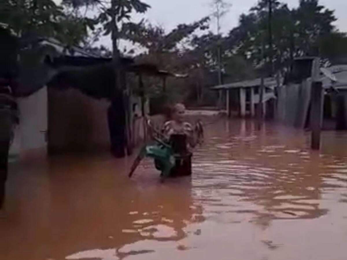 Más de 60 familias afectadas en Puerto Boyacá por las inundaciones