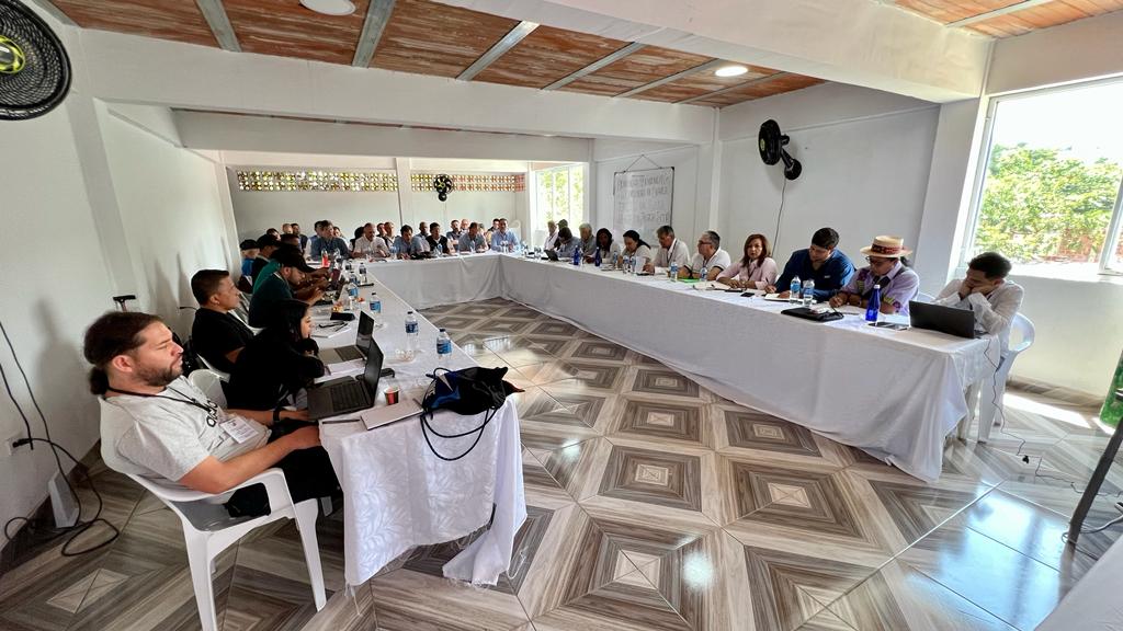 Arranca reunión entre Gobierno y disidencias Farc para definir inicio de diálogo de paz. Foto: Twitter Alto Comisionado Paz.