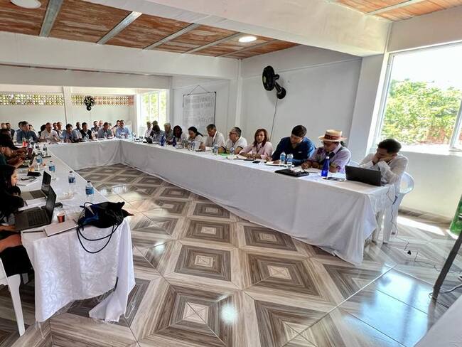Arranca reunión entre Gobierno y disidencias Farc para definir inicio de diálogo de paz. Foto: Twitter Alto Comisionado Paz.