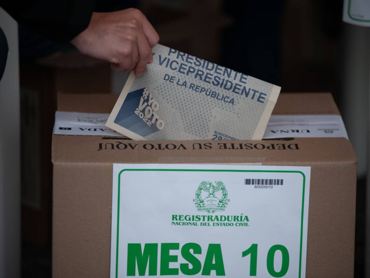 Así será el tarjetón electoral para la segunda vuelta presidencial