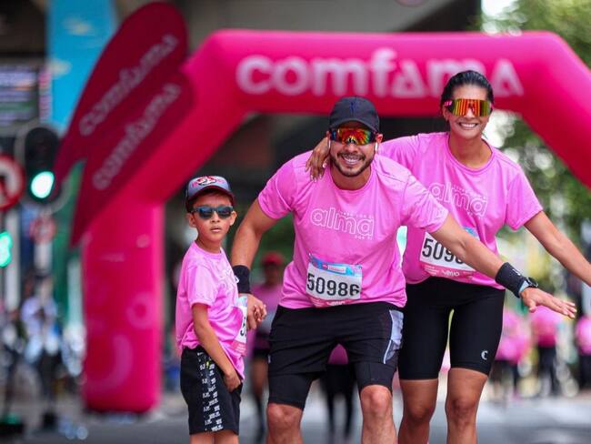 Carrera de las Rosas en Bogotá