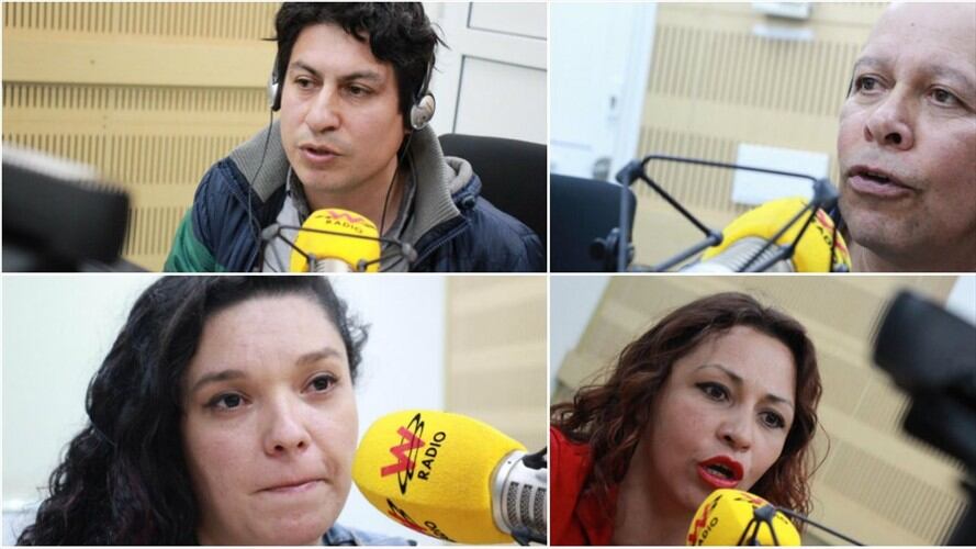 Eduardo Vélez, Juan Leguizamo, Erika Téllez y Lena González. Foto: W Radio