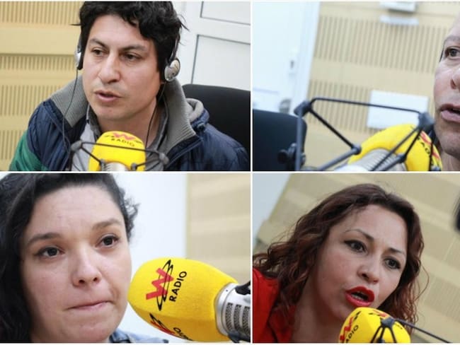 Eduardo Vélez, Juan Leguizamo, Erika Téllez y Lena González. Foto: W Radio