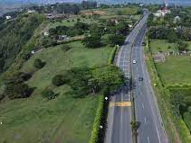 Vías del samán que conectarán Risaralda y Valle del Cauca. Foto: Colprensa